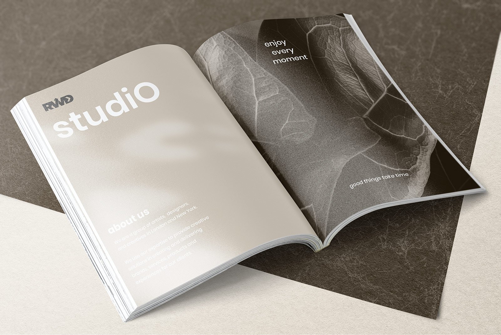 A4 Size Company Magazine