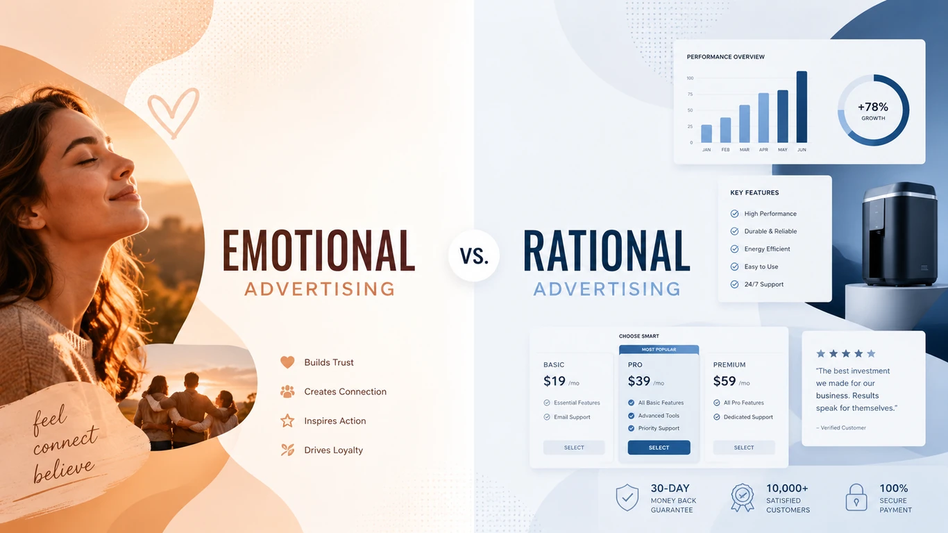 emotional vs rational appeals in advertising