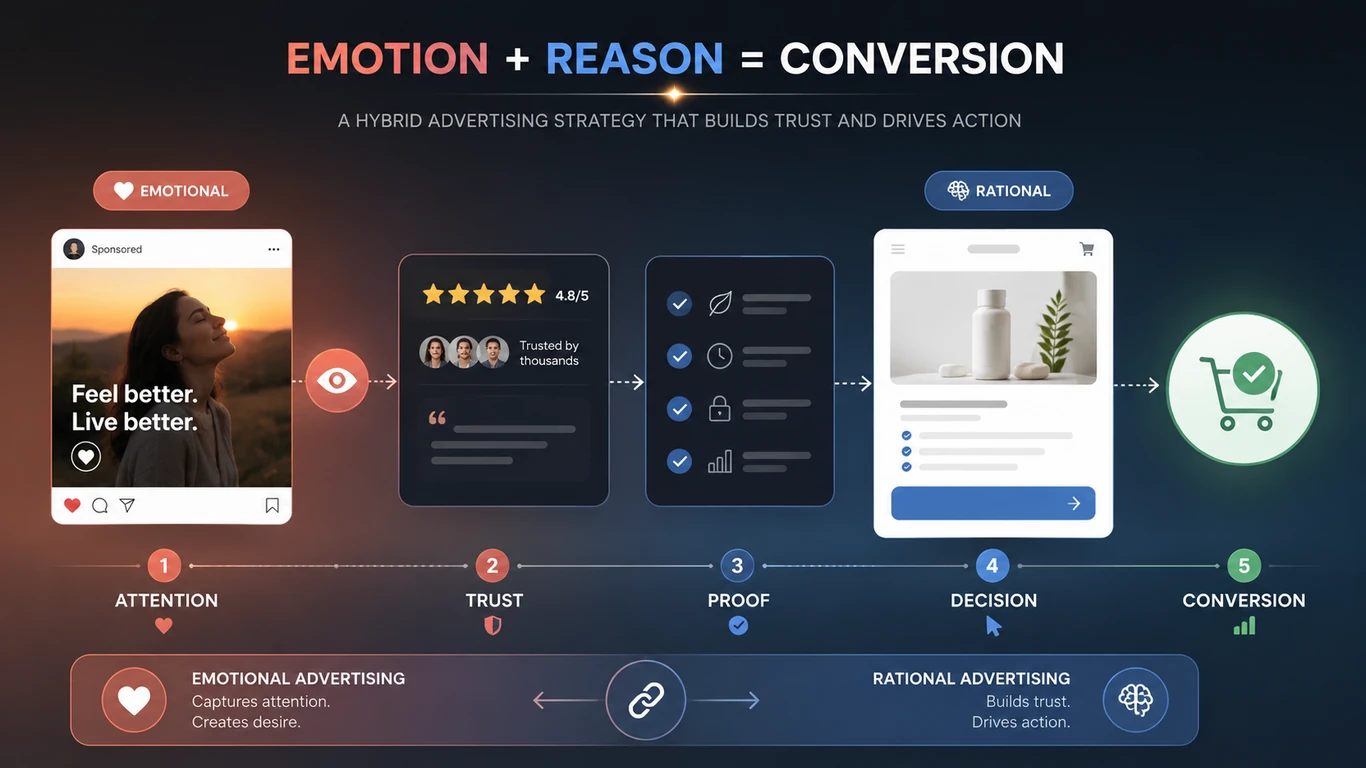 hybrid advertising strategy